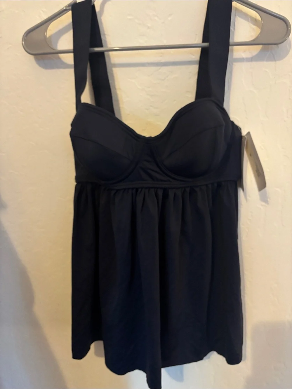 Michael Kors Tankini Top with Wide Straps